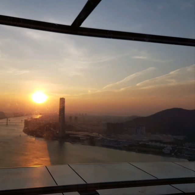 在Macau Tower高空看澳門景色