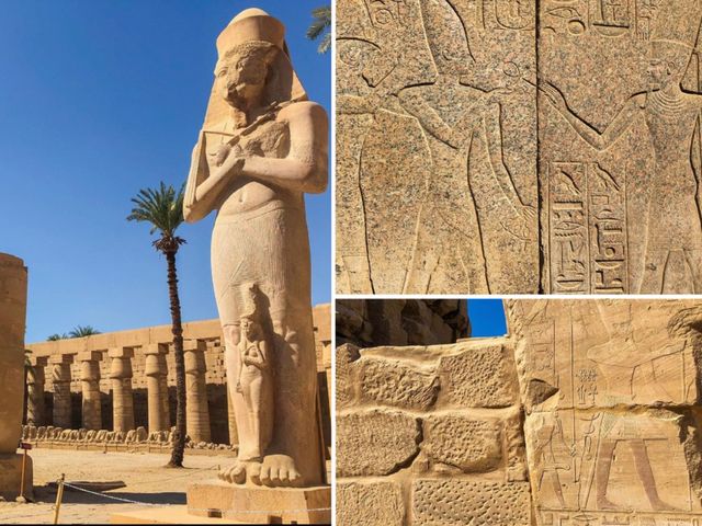 埃及-盧克索🇪🇬龐大規模聞名世界的神殿