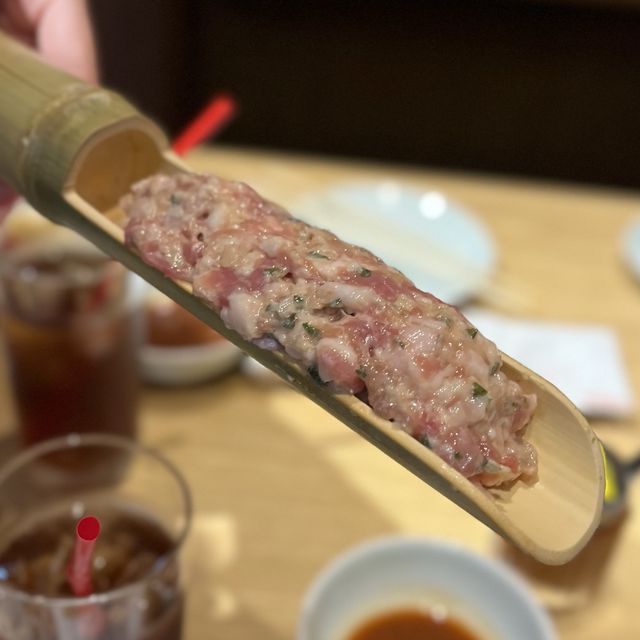 【大阪・難波】丹波黒どり雌にこだわる焼き鳥屋「鉄板ぢどり焼TARO 難波中店」
