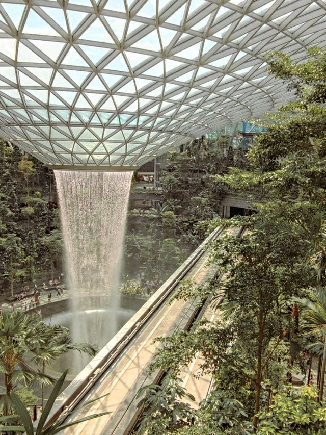 World's Highest Indoor Waterfall