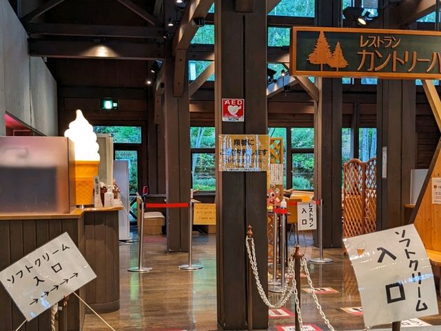 【北海道、最高に楽しい公園】ソフトクリームがめちゃ美味しい