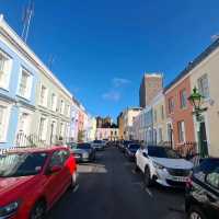 Instagram worthy houses in Nottinghill