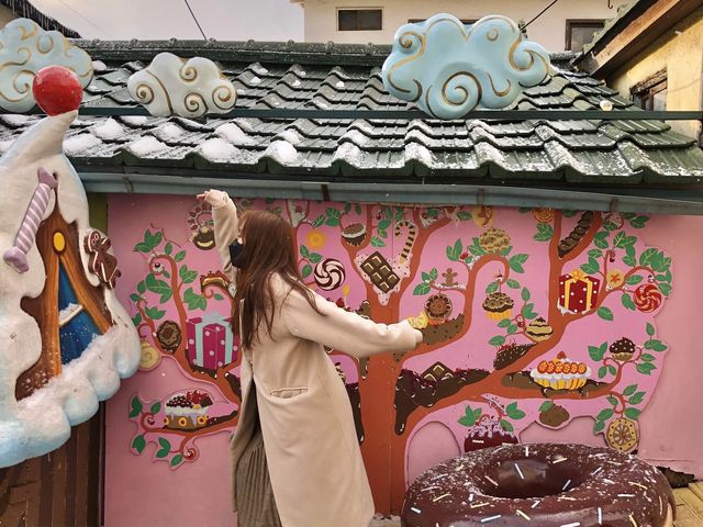 인천 차이나타운의 예쁜 거리 (눈오는날♥)
