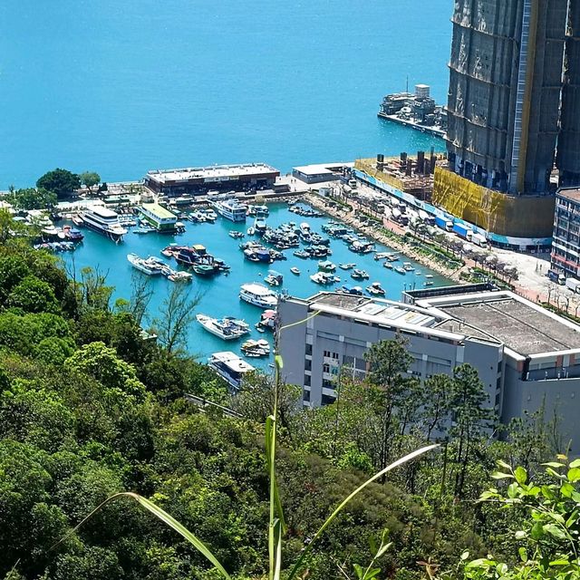 Easy hike with typhoon shelter seaview