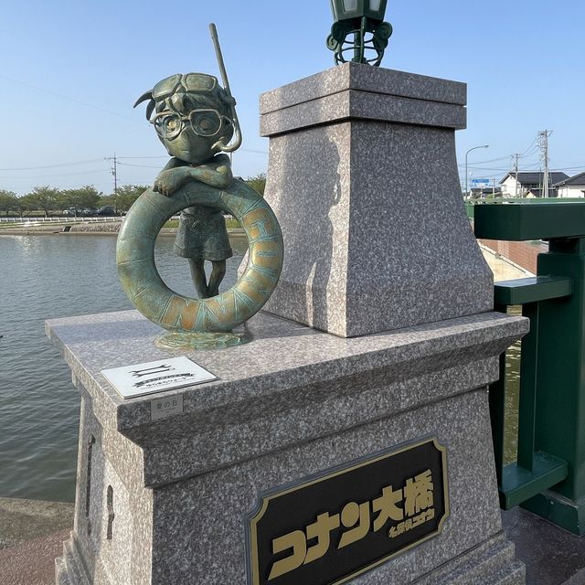 【鳥県/コナン駅(由良駅)コナンに会える街】