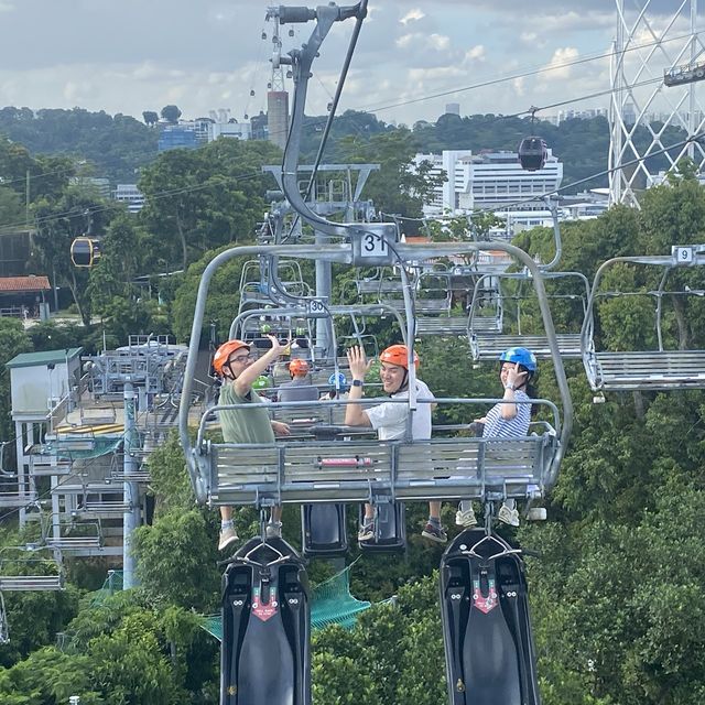 Luge Ride@Sentosa Singapore 很棒的一次體驗