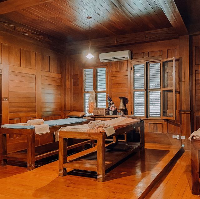古色古香充滿泰北情懷木質建築🚪