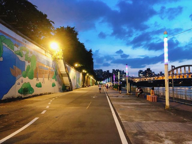 台北｜🌈約會散步運動好去處📍 Rainbow Bridge 彩虹橋