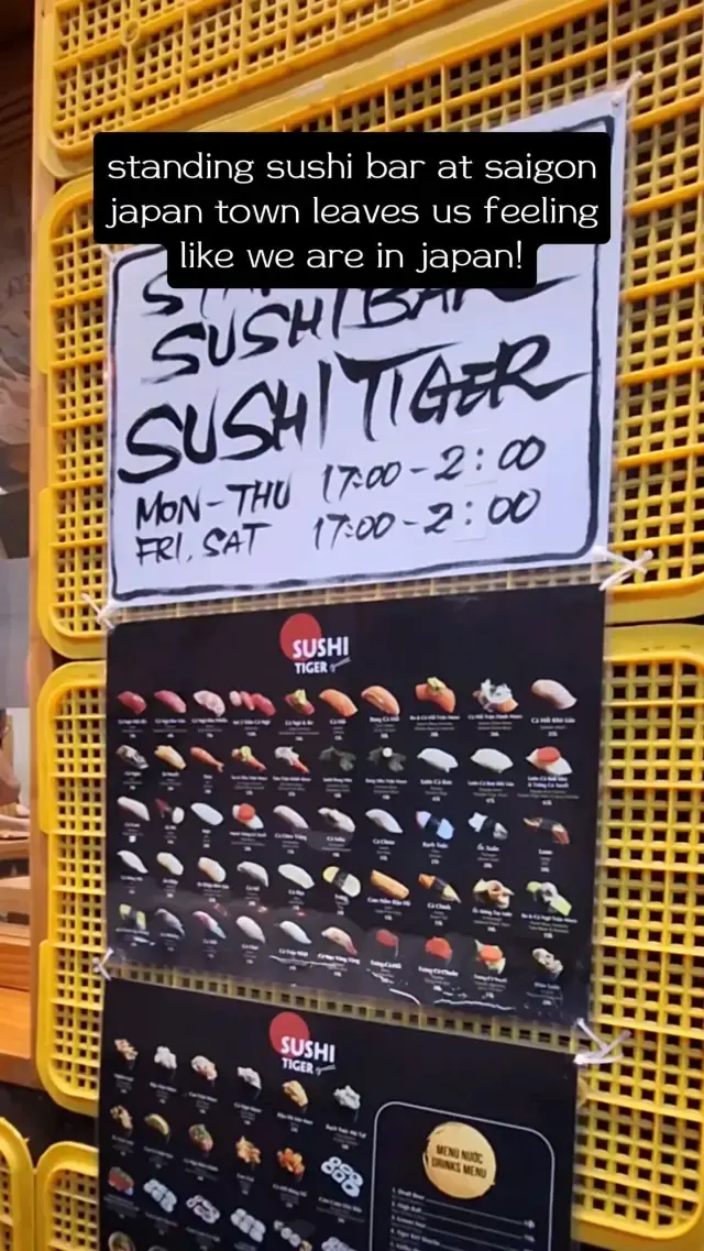 🍣 Roaring Good Time @ Sushi Tiger