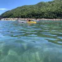 體驗獨木舟🛶清澈浮潛好去處 綠蛋島