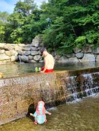 계곡이 있어서 물놀이 하기 좋은 청도 오토캠핑장🏕