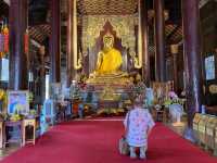 คุ้มหลวงสู่วิหารไม้สัก “วัดพันเตา”