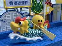 尖沙咀半天打卡行程 | 應節LINE FRIENDS龍舟打卡點