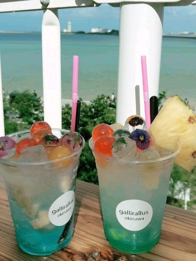【沖縄-瀬長島】宝石のような夏ドリンク