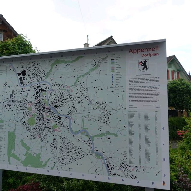 阿爾卑斯山下的迷人小鎮-阿彭策爾 Appenzell