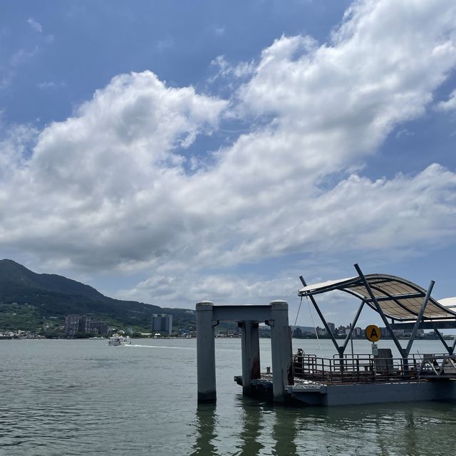 台北淡水老街+漁人碼頭⛵️