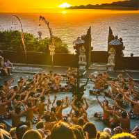 KECAK DANCE VS SUNSET!