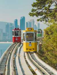 รถไฟปุ๊กปิ๊กปูแห่งปูซาน Haeundae Blue line park 🚃