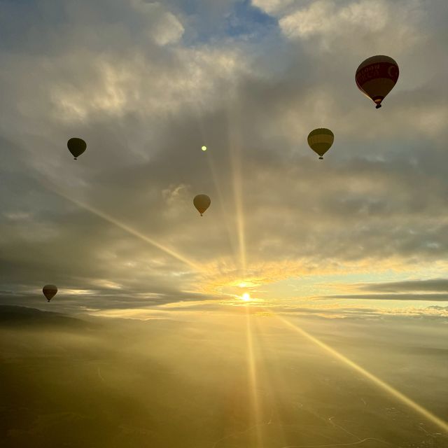 Unforgettable hot air experience Pamukkale