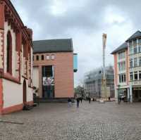 view of old town Frankfurt 