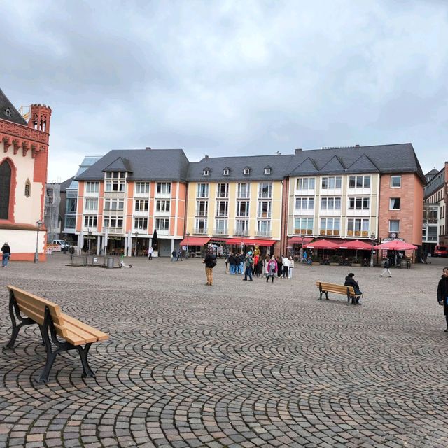 view of old town Frankfurt 