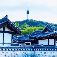 하늘에 우뚝 선 N서울타워 🏢