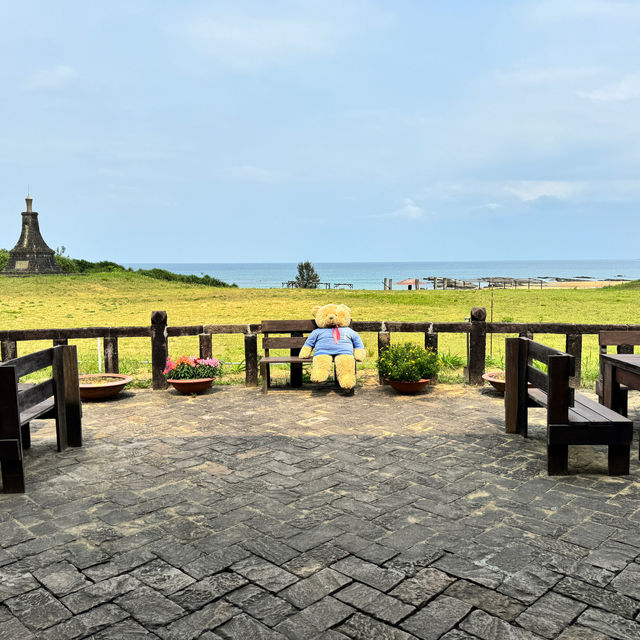 新北貢寮-藍灣咖啡廳｜鹽寮海濱公園