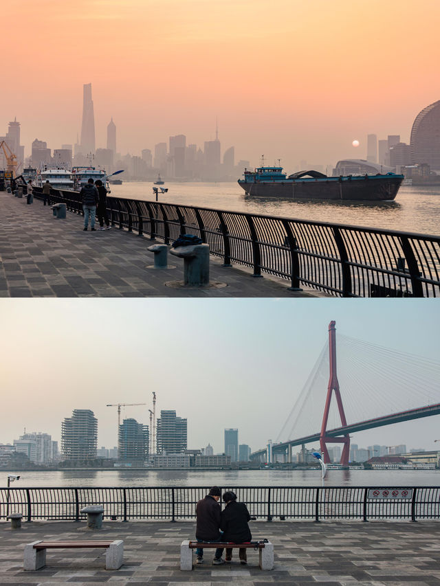 Yangpu Bridge Waterfront มุมถ่ายรูปใหม่เซี่ยงไฮ้