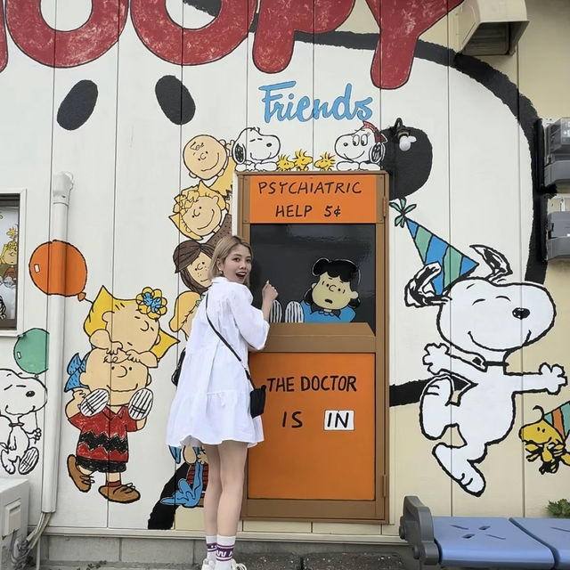 【📍淡路島】✨無料🆓かわいすぎるスヌーピーの壁🎨🐶
