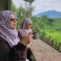 Spectacular Mount Marapi 'Fire Mountain' View