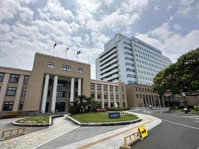 佐賀県佐賀市。佐賀県庁新館の最上階にある展望ホール『SAGA360』