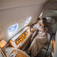 First Class Emirates A380