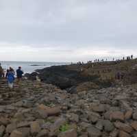 Explore the mythical landscape of the Giant’s Causeway – where nature’s architecture meets Irish leg