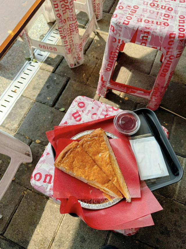 【韓国】市場に突如現れるおしゃれカフェ🫣🤍🌿ローカルさとモダンさが絶妙な空間onion☕️🥧