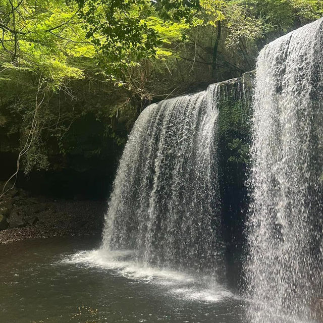 Serenity Found: Nabegataki Waterfalls, a Hidden Gem