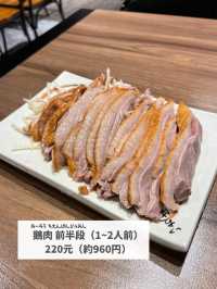 【台湾 台北】食べなきゃ損！ガチョウ肉