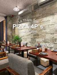 ร้านพิซซ่าชื่อดังโฮจิมินห์ Pizza 4P’s