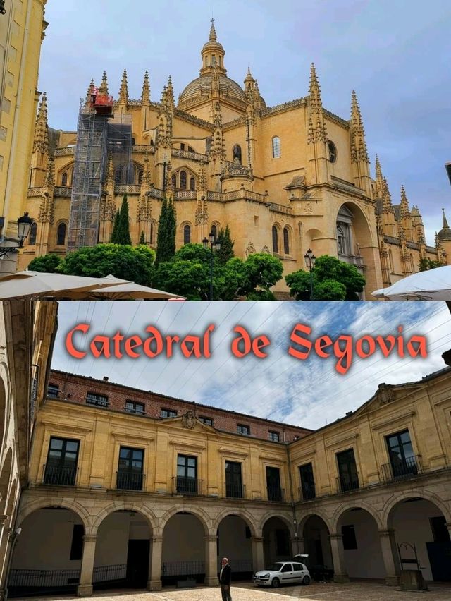 Segovia古城有個靚教堂