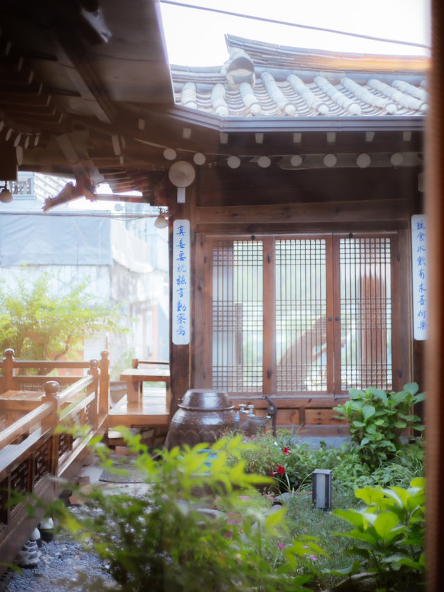 ⦅韓国ソウル⦆ チャマシヌントゥル～韓国の伝統建築韓屋でティータイム🫖🍃～
