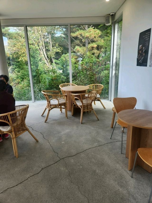 마운틴뷰가 매력적인 가을여행지 아미꼬뜨 카페