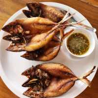 ร้านลับเมนูท้องถิ่นอัมพวา | ร้านข้าวใหม่ปลามัน 