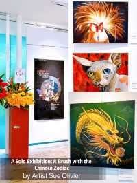A Brush with the Chinese Zodiac: A Solo Exhibition by Sue Olivier