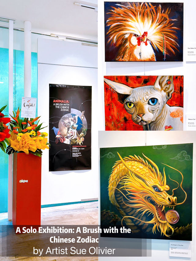 A Brush with the Chinese Zodiac: A Solo Exhibition by Sue Olivier