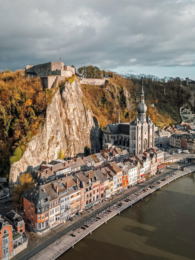 Town of dinant Belgium 