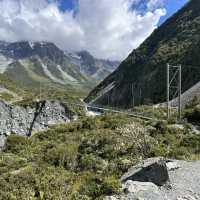 Hiking beneath the fiords