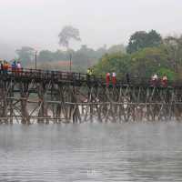 สะพานมอญ สังขละบุรี 