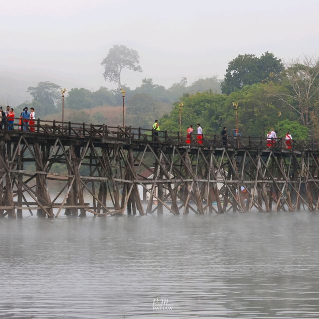สะพานมอญ สังขละบุรี 