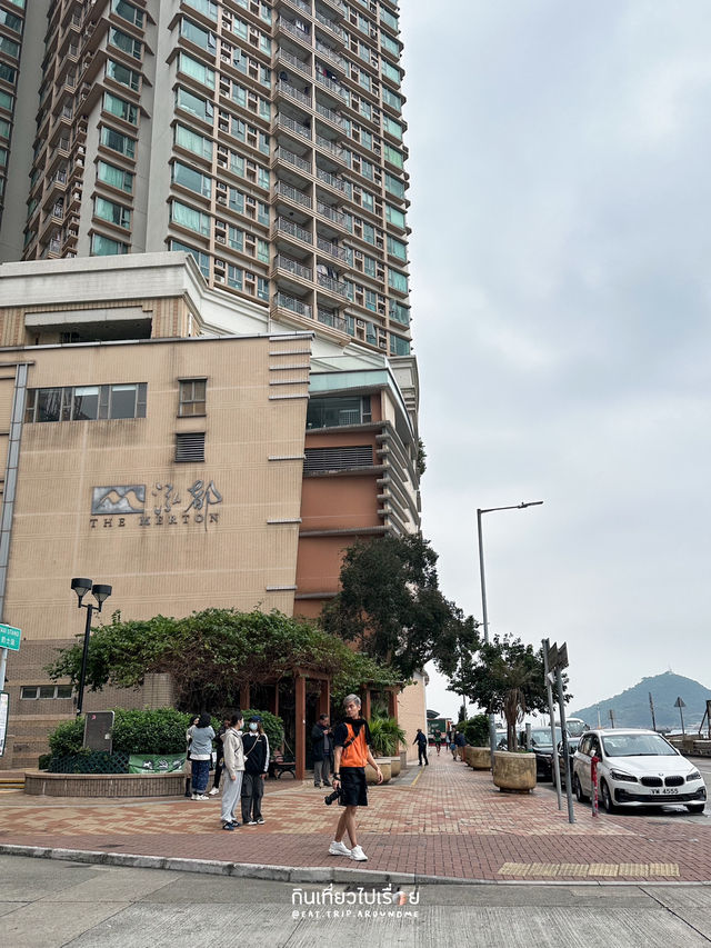 เดินชิลริมอ่าวที่ Kennedy Town ท่ามกลางวิวทะเล