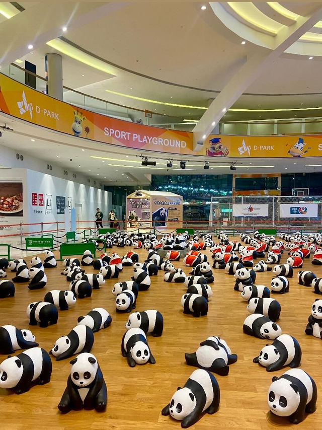 🏬🔥看熊貓🐼好去處｜香港愉景新城商場🐾 