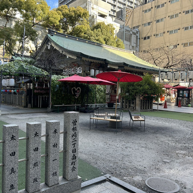 【大阪/梅田】お初天神で恋愛成就🤍